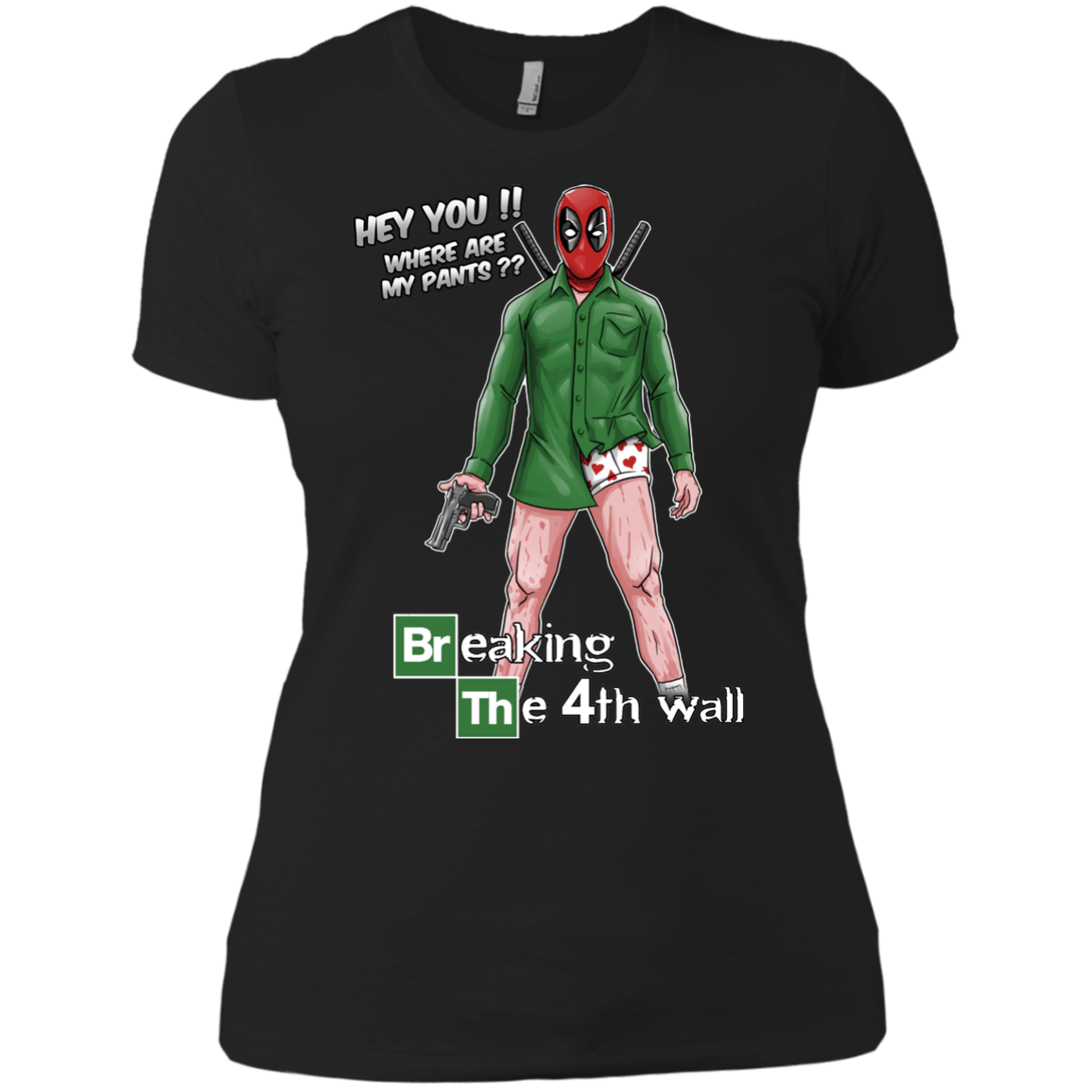 T-Shirts Black / X-Small Breaking the 4th Wall Women's Premium T-Shirt