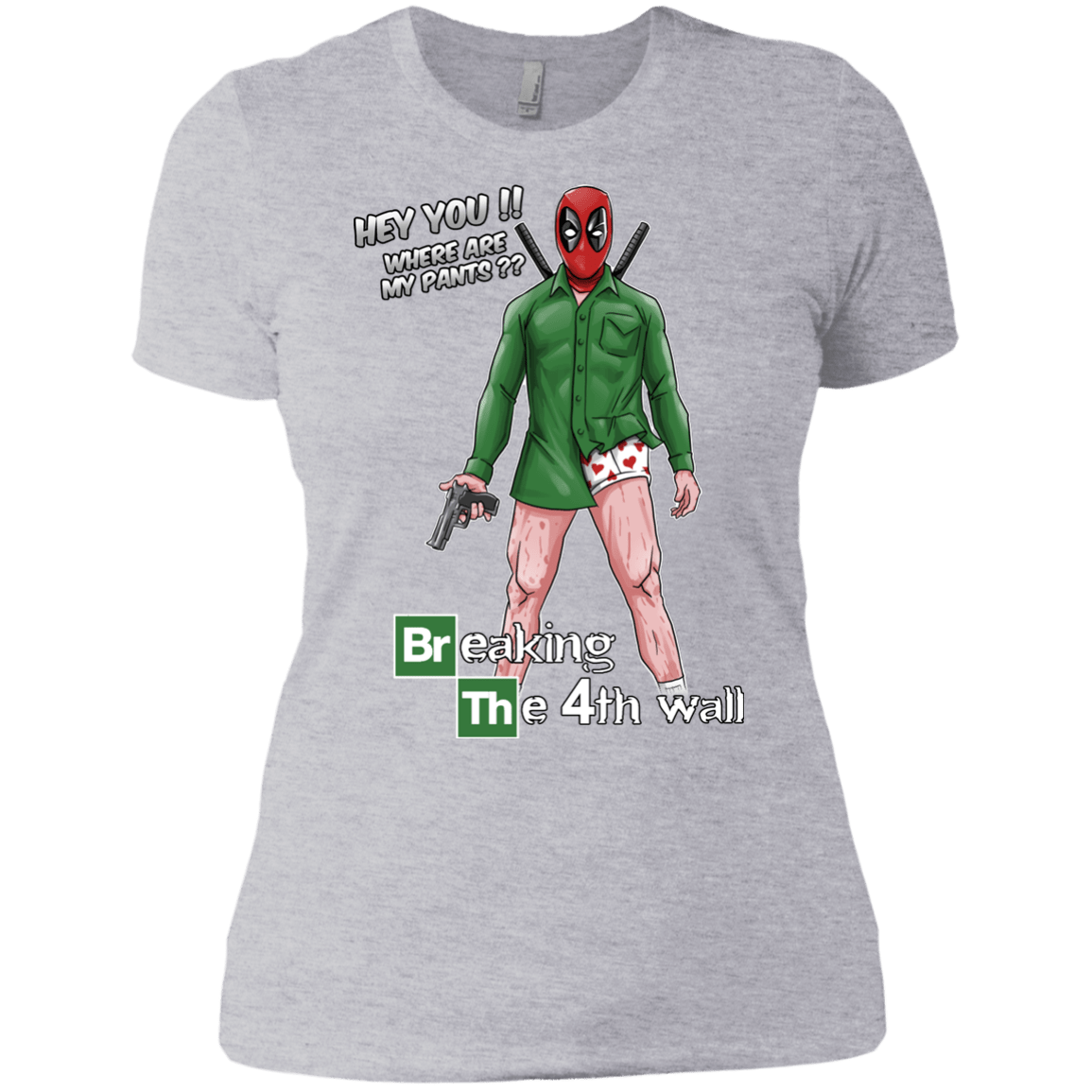 T-Shirts Heather Grey / X-Small Breaking the 4th Wall Women's Premium T-Shirt