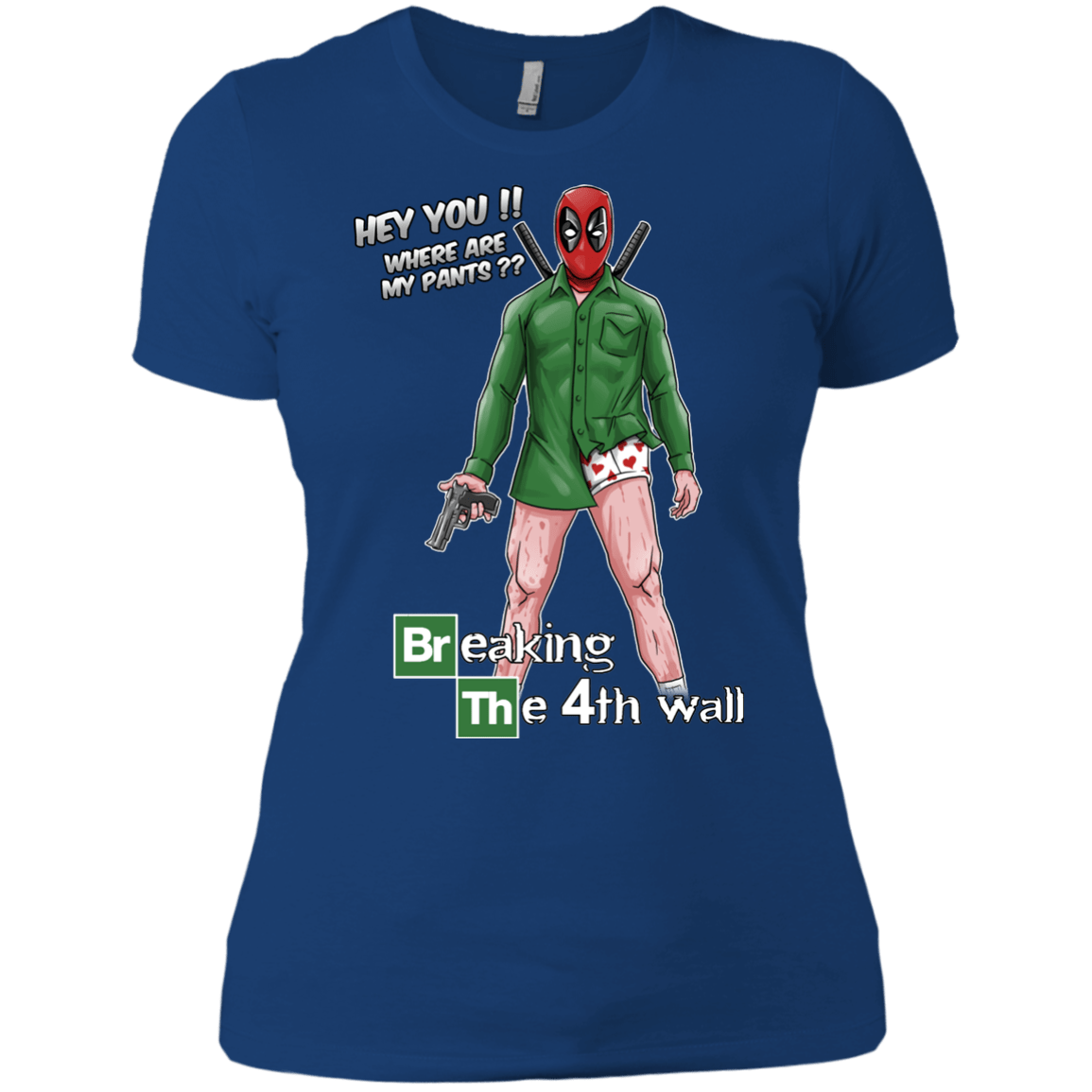 T-Shirts Royal / X-Small Breaking the 4th Wall Women's Premium T-Shirt
