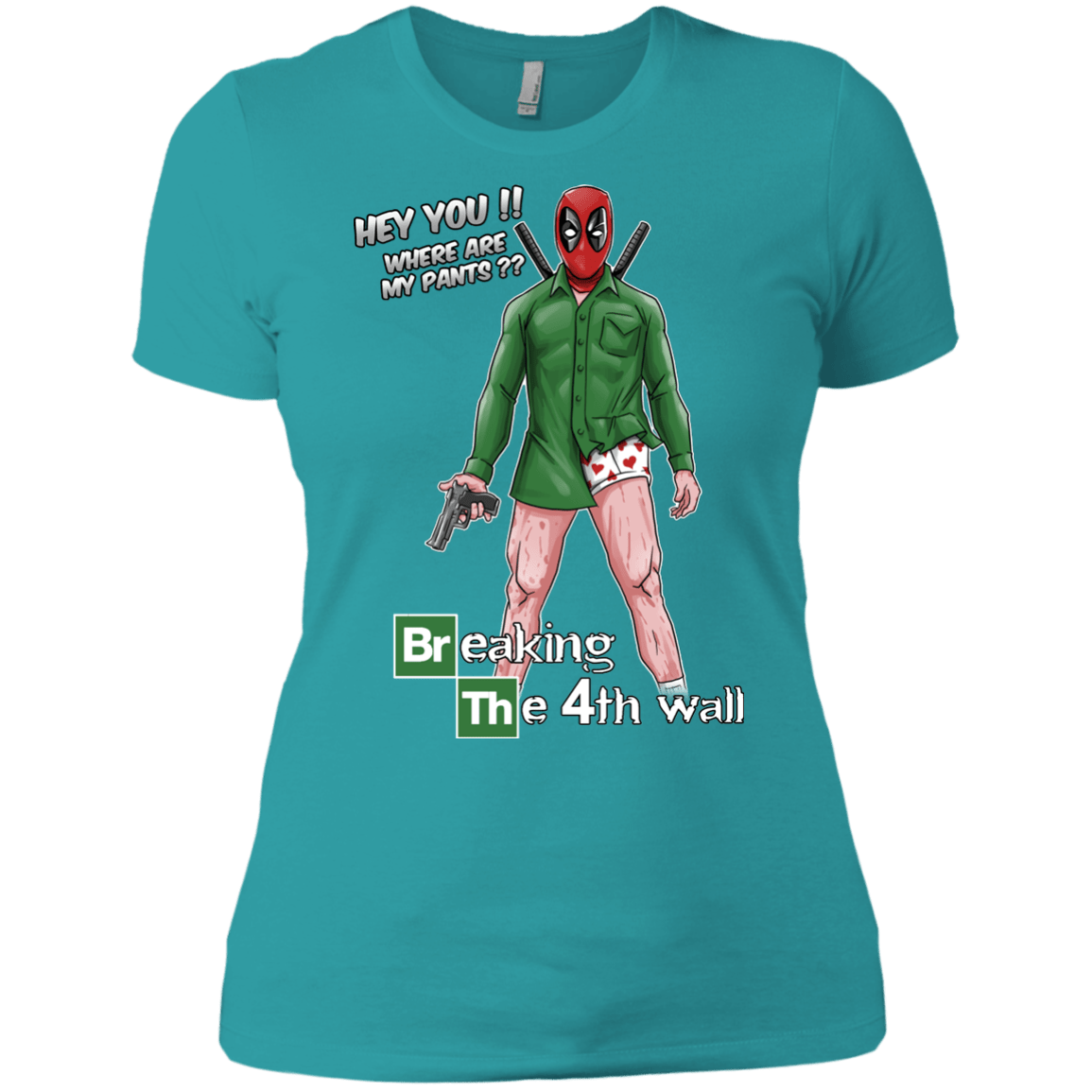 T-Shirts Tahiti Blue / X-Small Breaking the 4th Wall Women's Premium T-Shirt