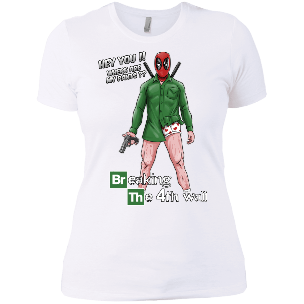 T-Shirts White / X-Small Breaking the 4th Wall Women's Premium T-Shirt