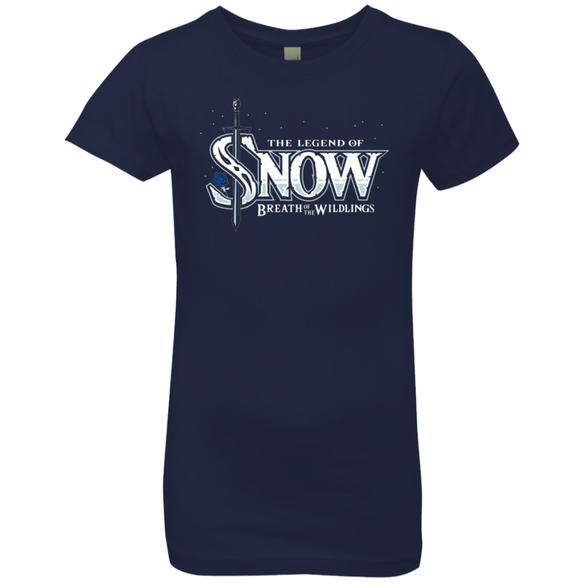 T-Shirts Midnight Navy / YXS Breath of the Wildlings Girls Premium T-Shirt