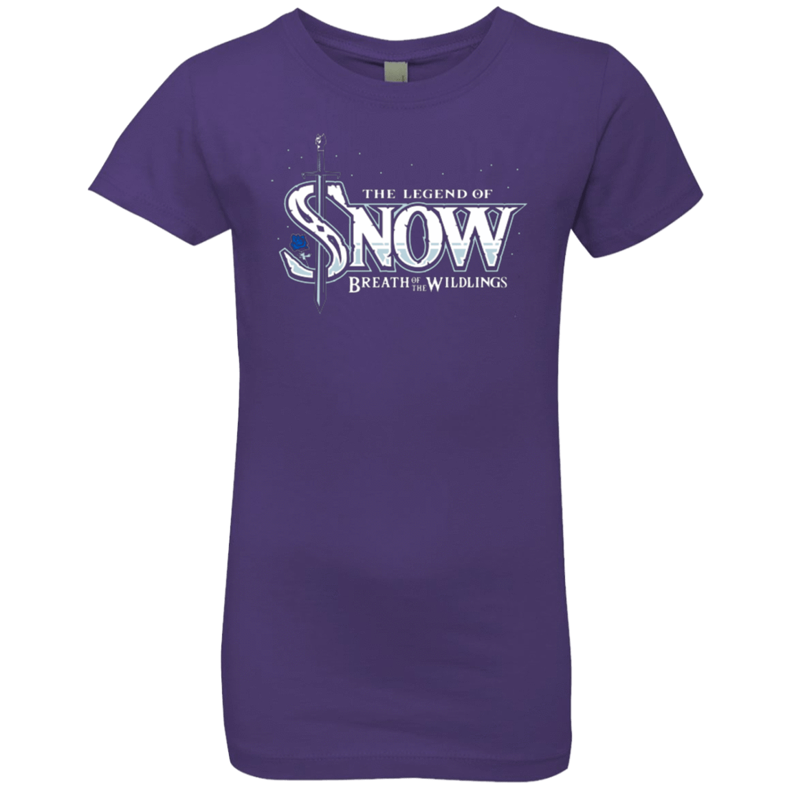 T-Shirts Purple Rush / YXS Breath of the Wildlings Girls Premium T-Shirt