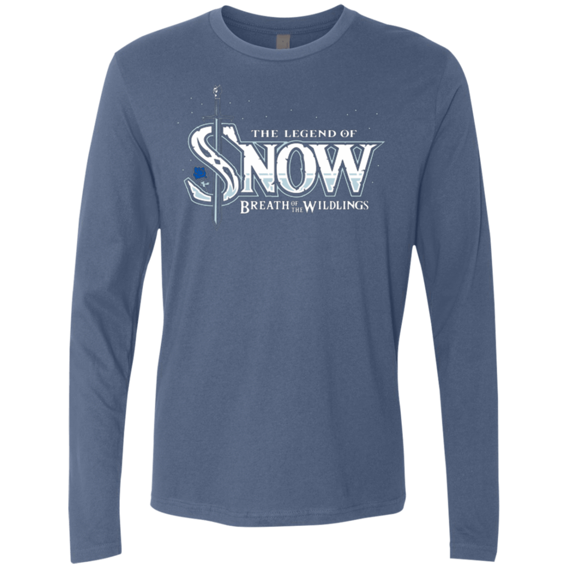 T-Shirts Indigo / Small Breath of the Wildlings Men's Premium Long Sleeve