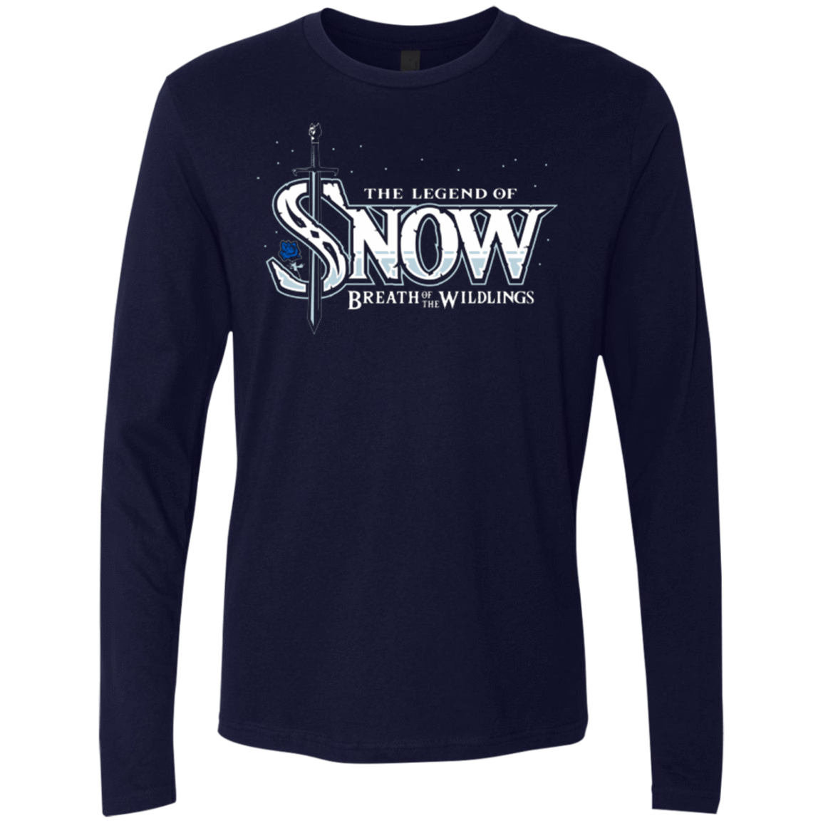 T-Shirts Midnight Navy / Small Breath of the Wildlings Men's Premium Long Sleeve