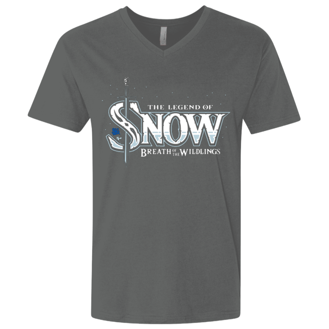 T-Shirts Heavy Metal / X-Small Breath of the Wildlings Men's Premium V-Neck