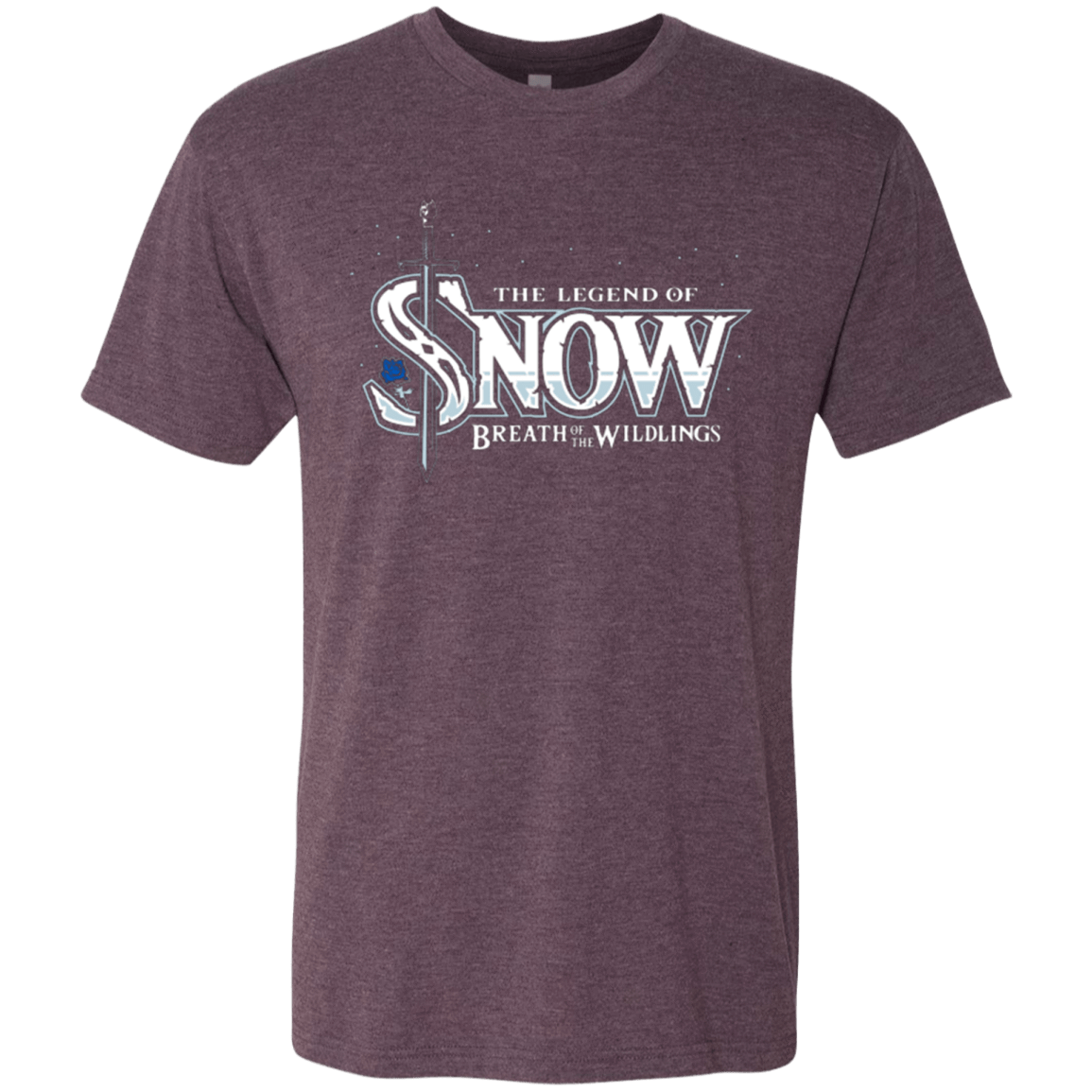 T-Shirts Vintage Purple / Small Breath of the Wildlings Men's Triblend T-Shirt