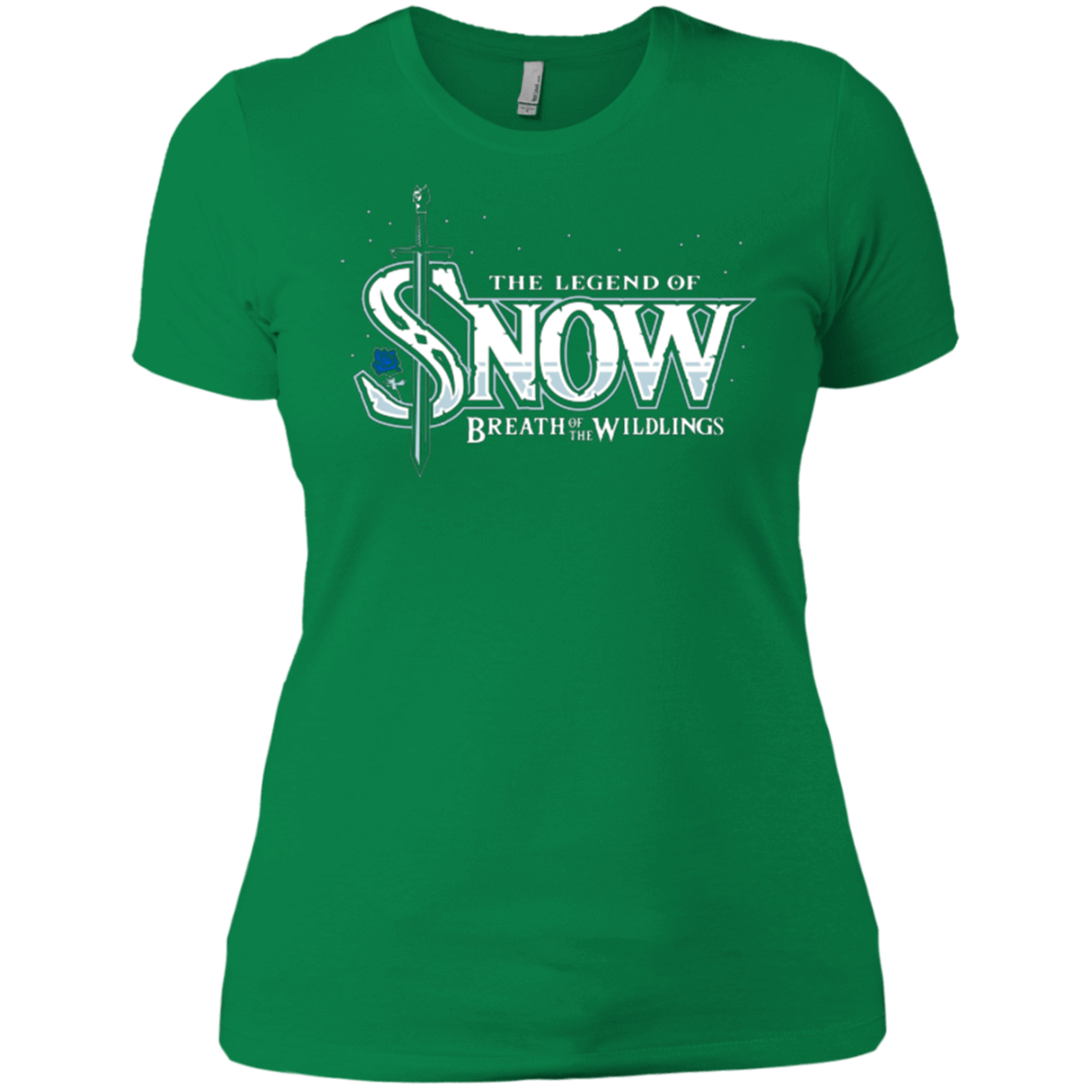 T-Shirts Kelly Green / X-Small Breath of the Wildlings Women's Premium T-Shirt