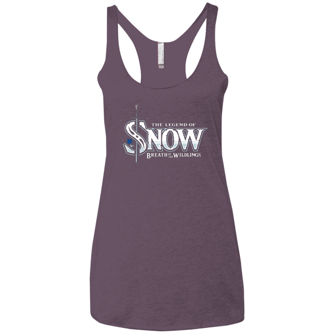 T-Shirts Vintage Purple / X-Small Breath of the Wildlings Women's Triblend Racerback Tank