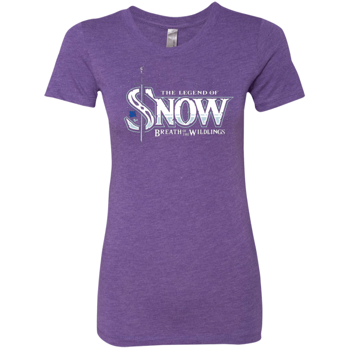 T-Shirts Purple Rush / Small Breath of the Wildlings Women's Triblend T-Shirt