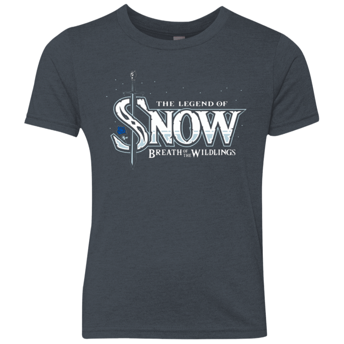 T-Shirts Vintage Navy / YXS Breath of the Wildlings Youth Triblend T-Shirt