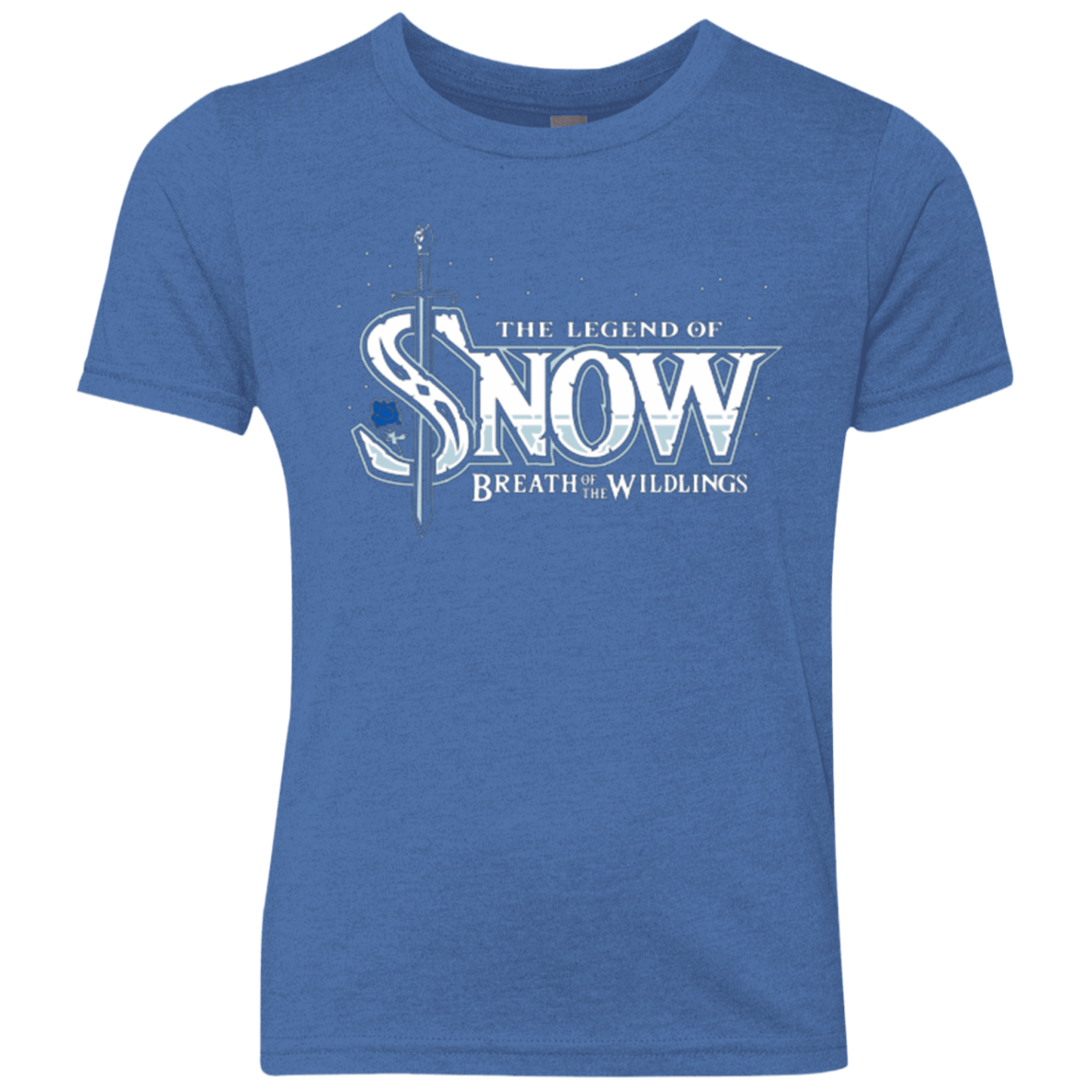 T-Shirts Vintage Royal / YXS Breath of the Wildlings Youth Triblend T-Shirt