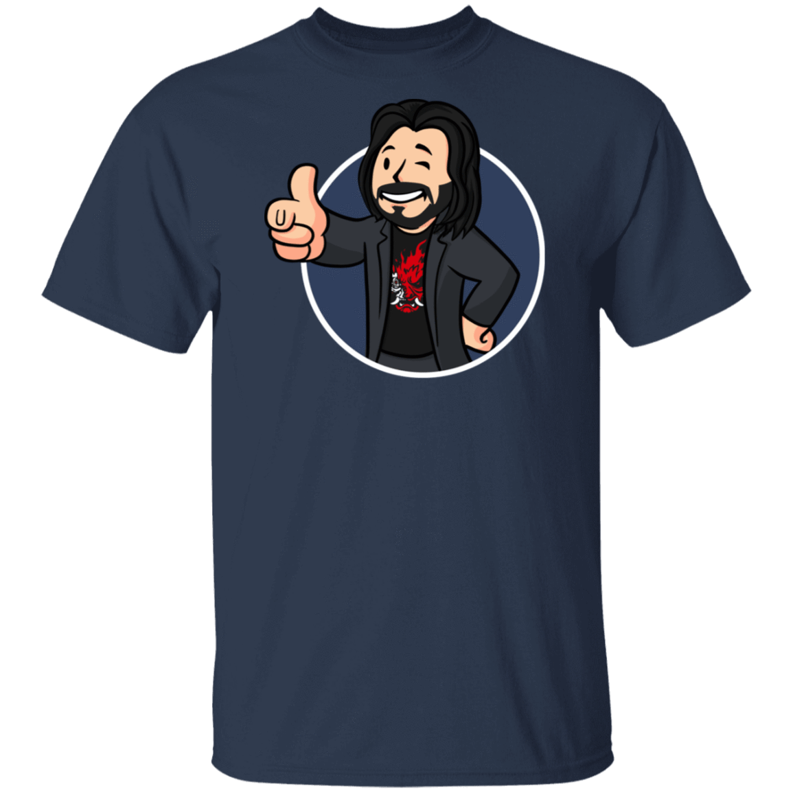 T-Shirts Navy / S Breath Taking T-Shirt