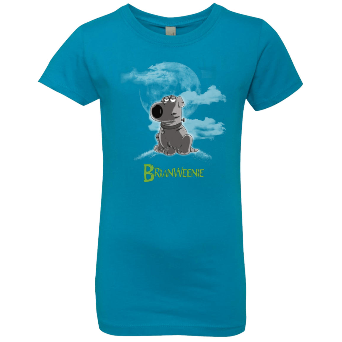 T-Shirts Turquoise / YXS Brian Weenie Girls Premium T-Shirt