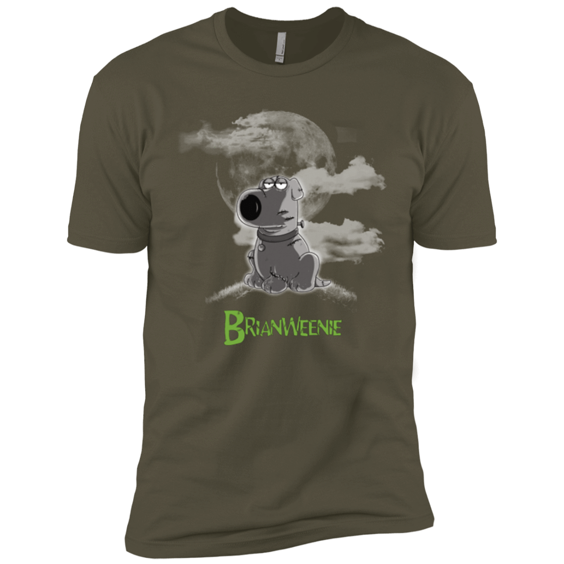 T-Shirts Military Green / X-Small Brian Weenie Men's Premium T-Shirt