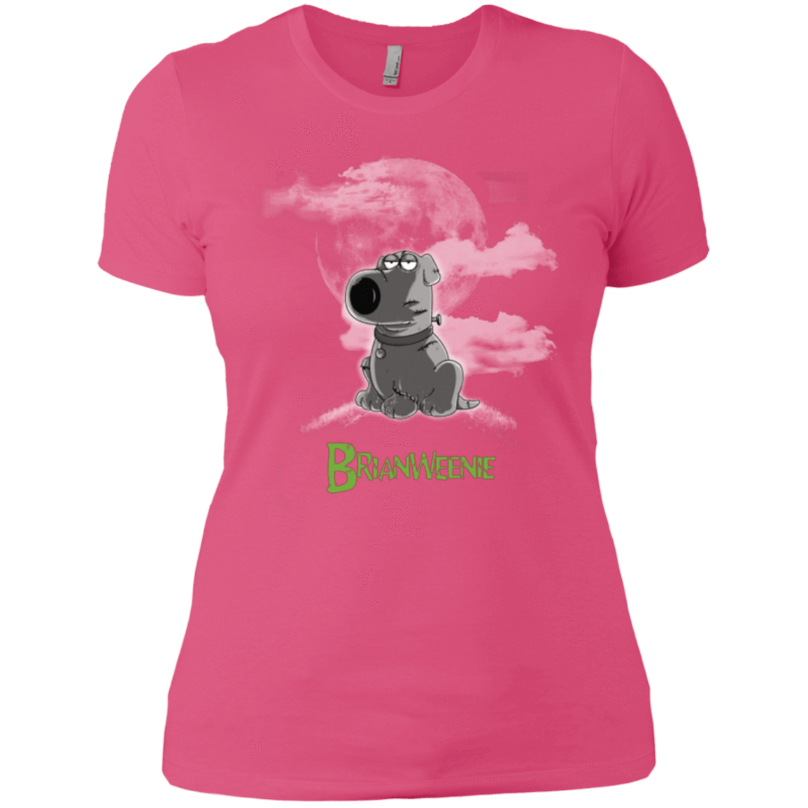 T-Shirts Hot Pink / X-Small Brian Weenie Women's Premium T-Shirt