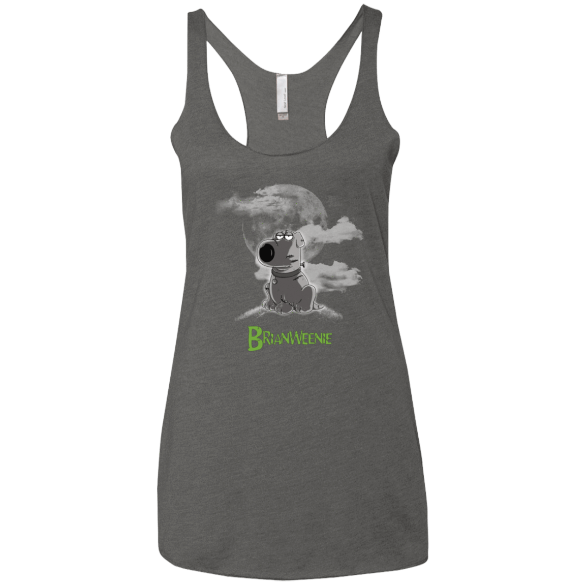 T-Shirts Premium Heather / X-Small Brian Weenie Women's Triblend Racerback Tank