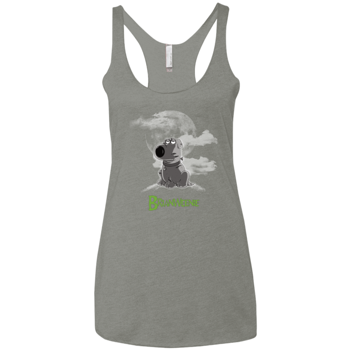 Brian Weenie Women's Triblend Racerback Tank