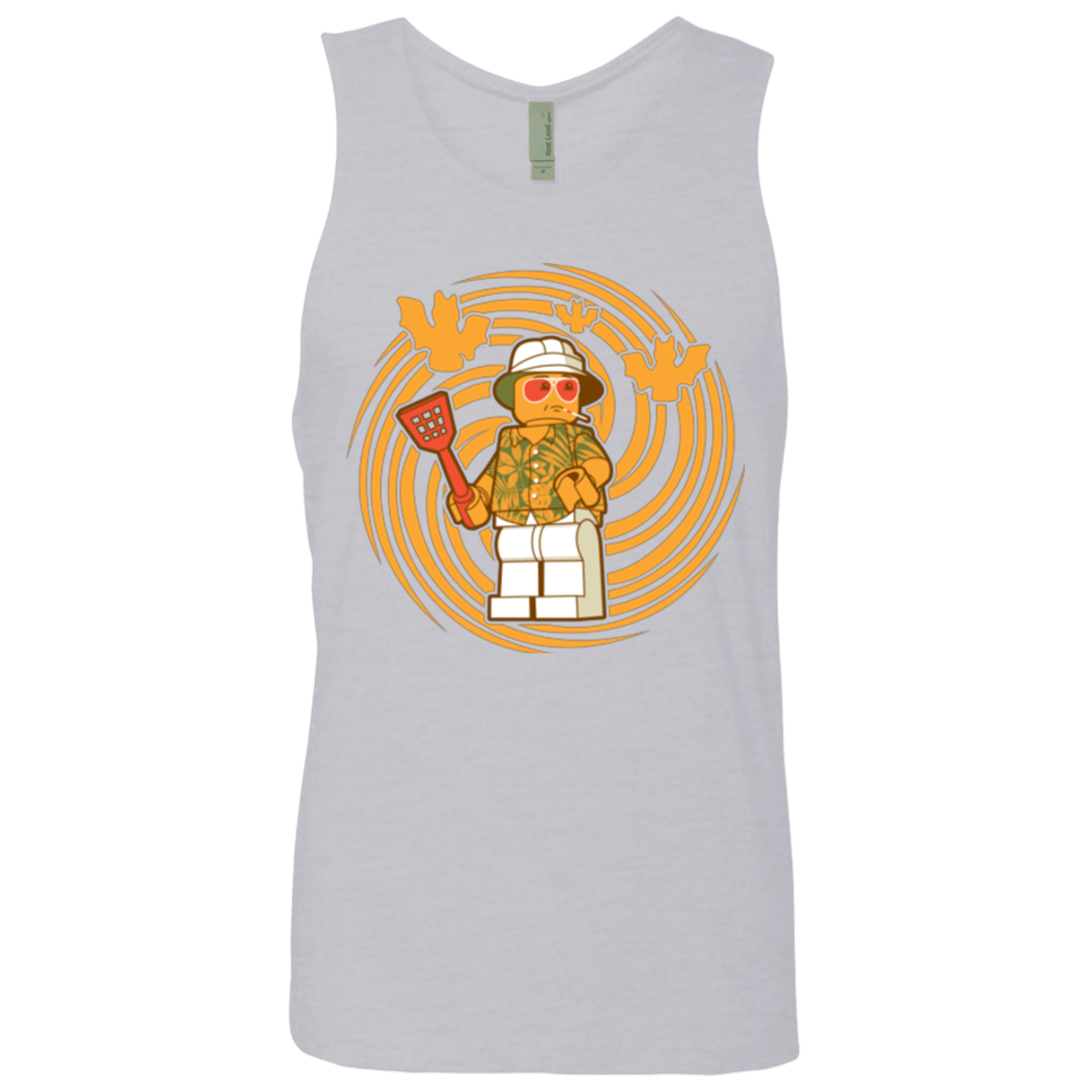 T-Shirts Heather Grey / Small Brick Country Men's Premium Tank Top