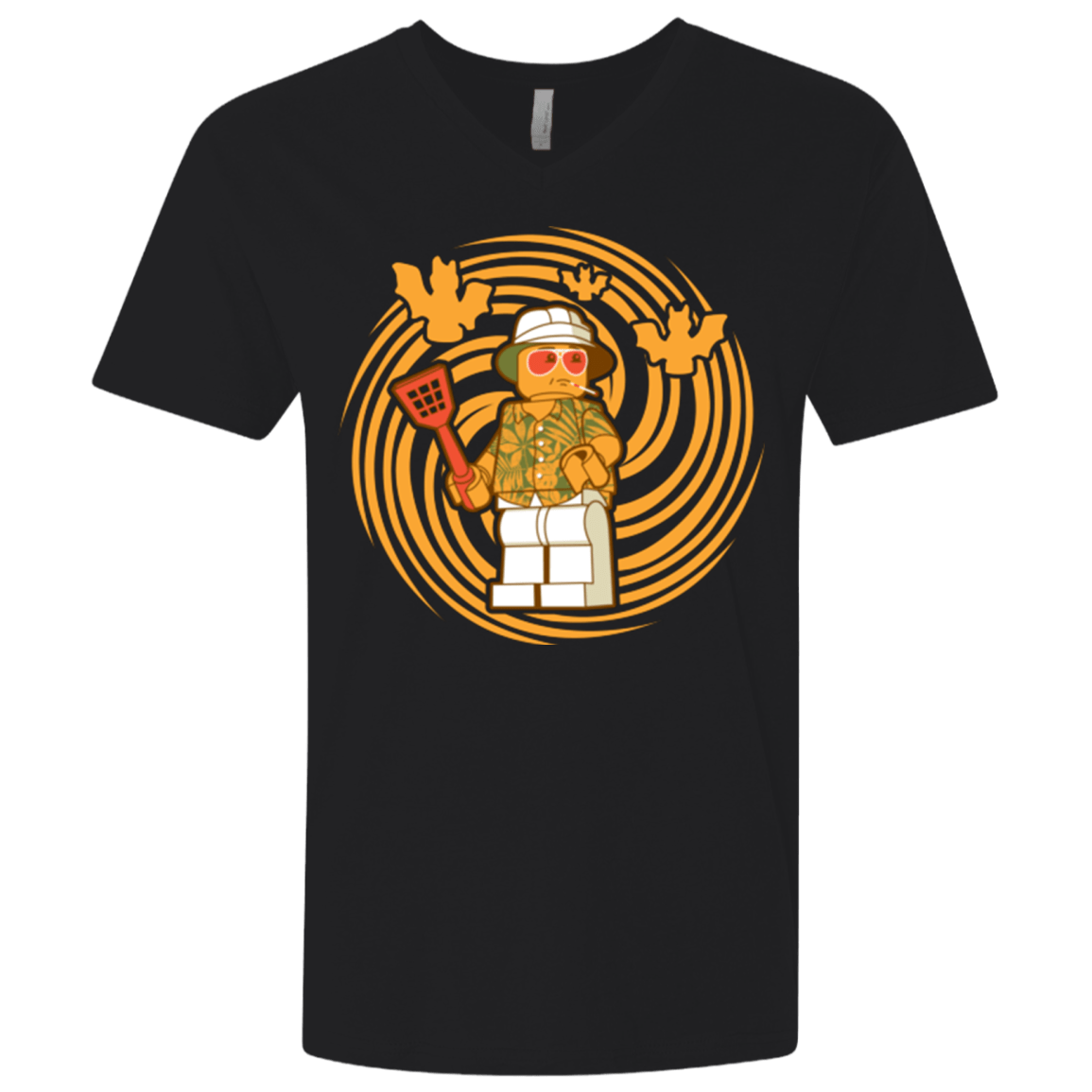 T-Shirts Black / X-Small Brick Country Men's Premium V-Neck