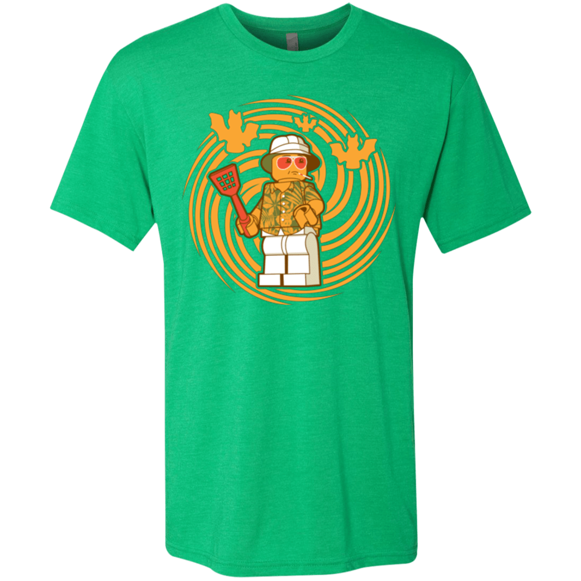 T-Shirts Envy / Small Brick Country Men's Triblend T-Shirt