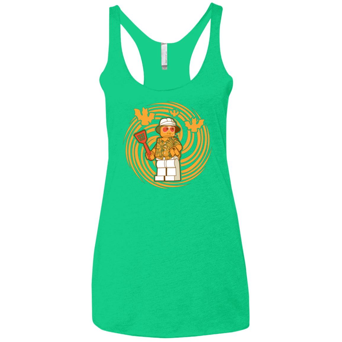 T-Shirts Envy / X-Small Brick Country Women's Triblend Racerback Tank