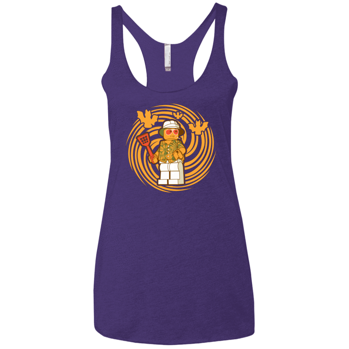 T-Shirts Purple / X-Small Brick Country Women's Triblend Racerback Tank