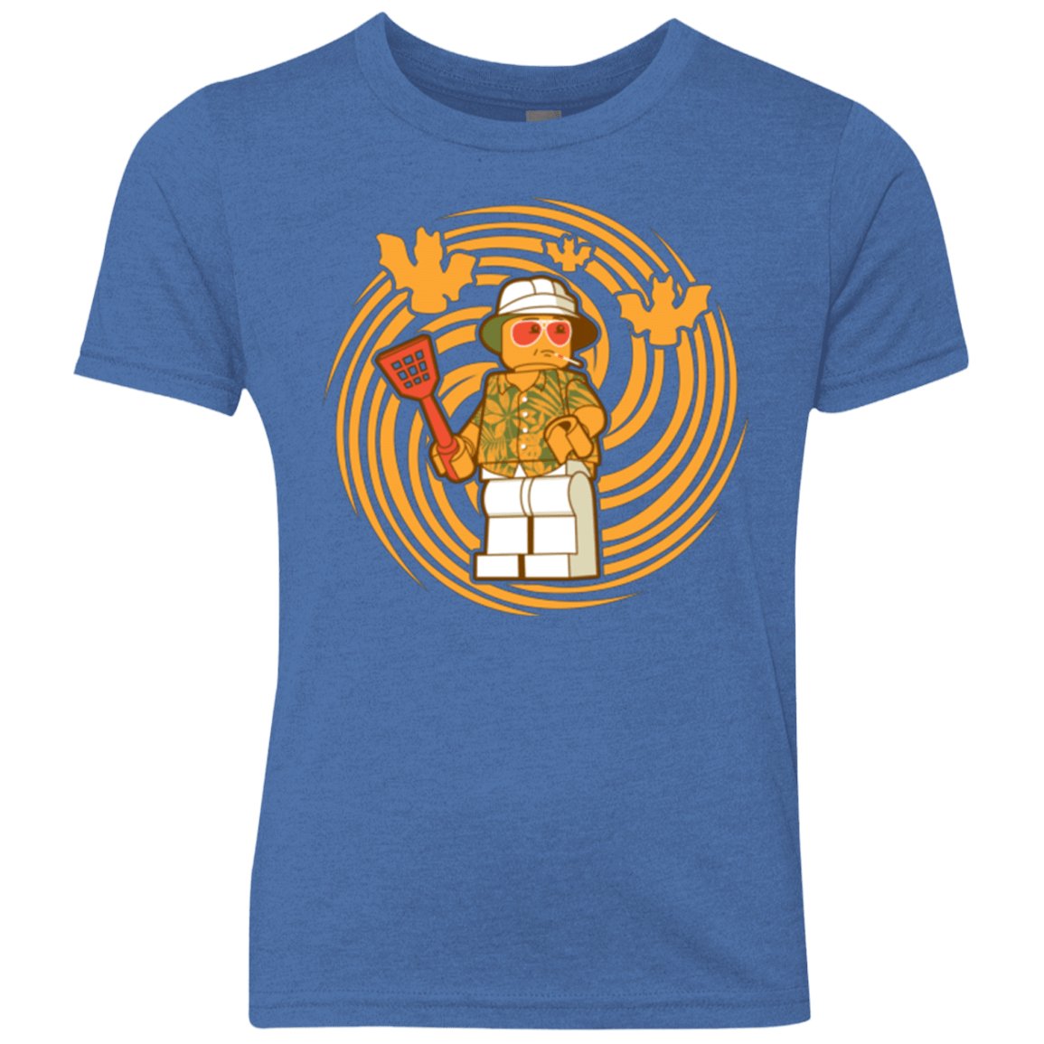 T-Shirts Vintage Royal / YXS Brick Country Youth Triblend T-Shirt