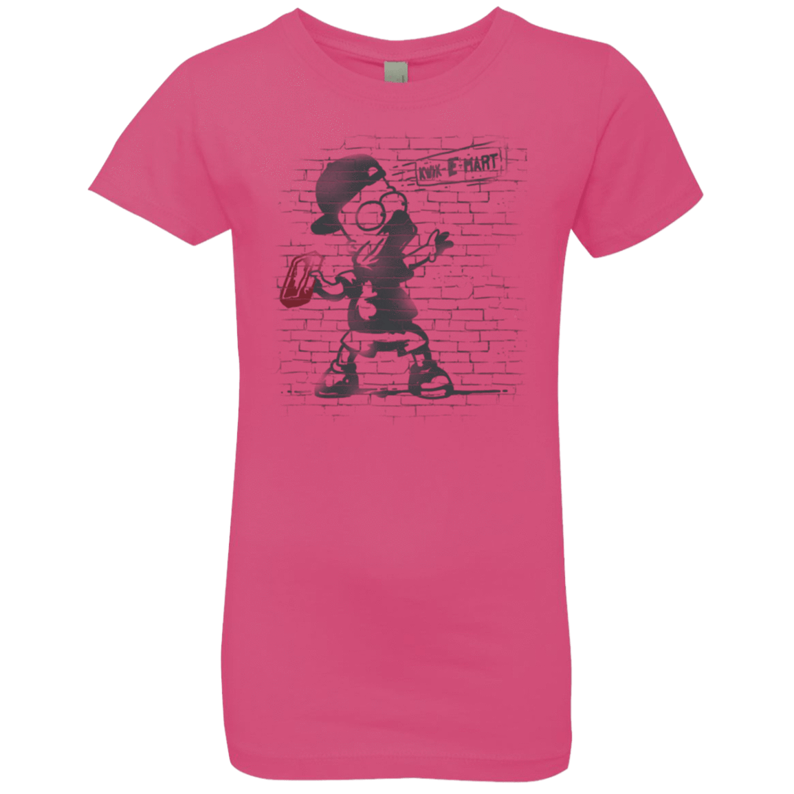 T-Shirts Hot Pink / YXS BRICK E MART Girls Premium T-Shirt