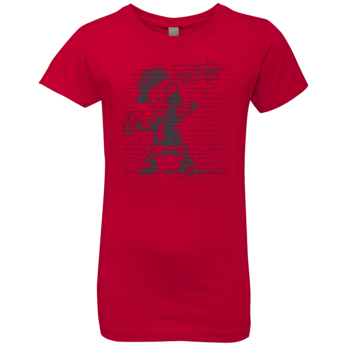 T-Shirts Red / YXS BRICK E MART Girls Premium T-Shirt