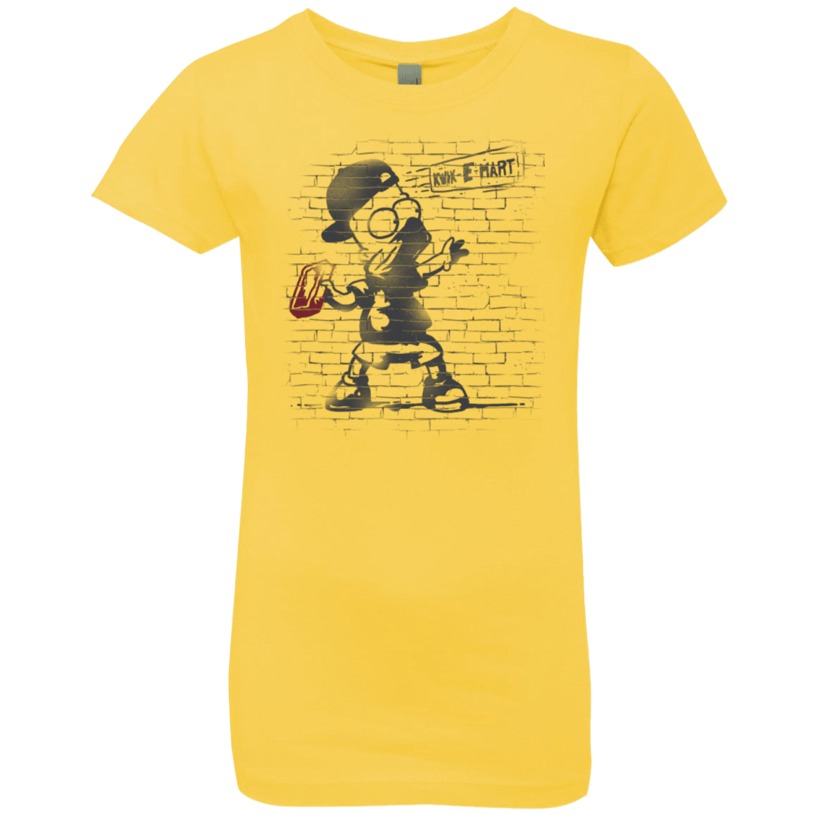 T-Shirts Vibrant Yellow / YXS BRICK E MART Girls Premium T-Shirt