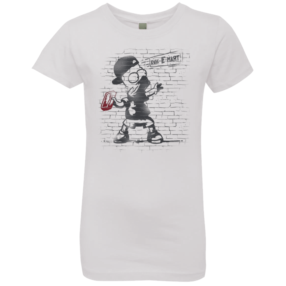 T-Shirts White / YXS BRICK E MART Girls Premium T-Shirt