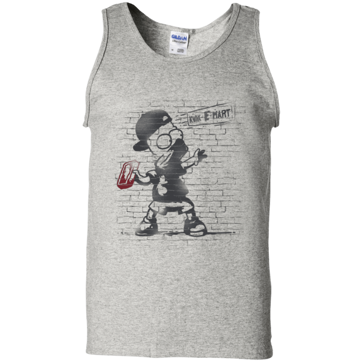 T-Shirts Ash / S BRICK E MART Men's Tank Top