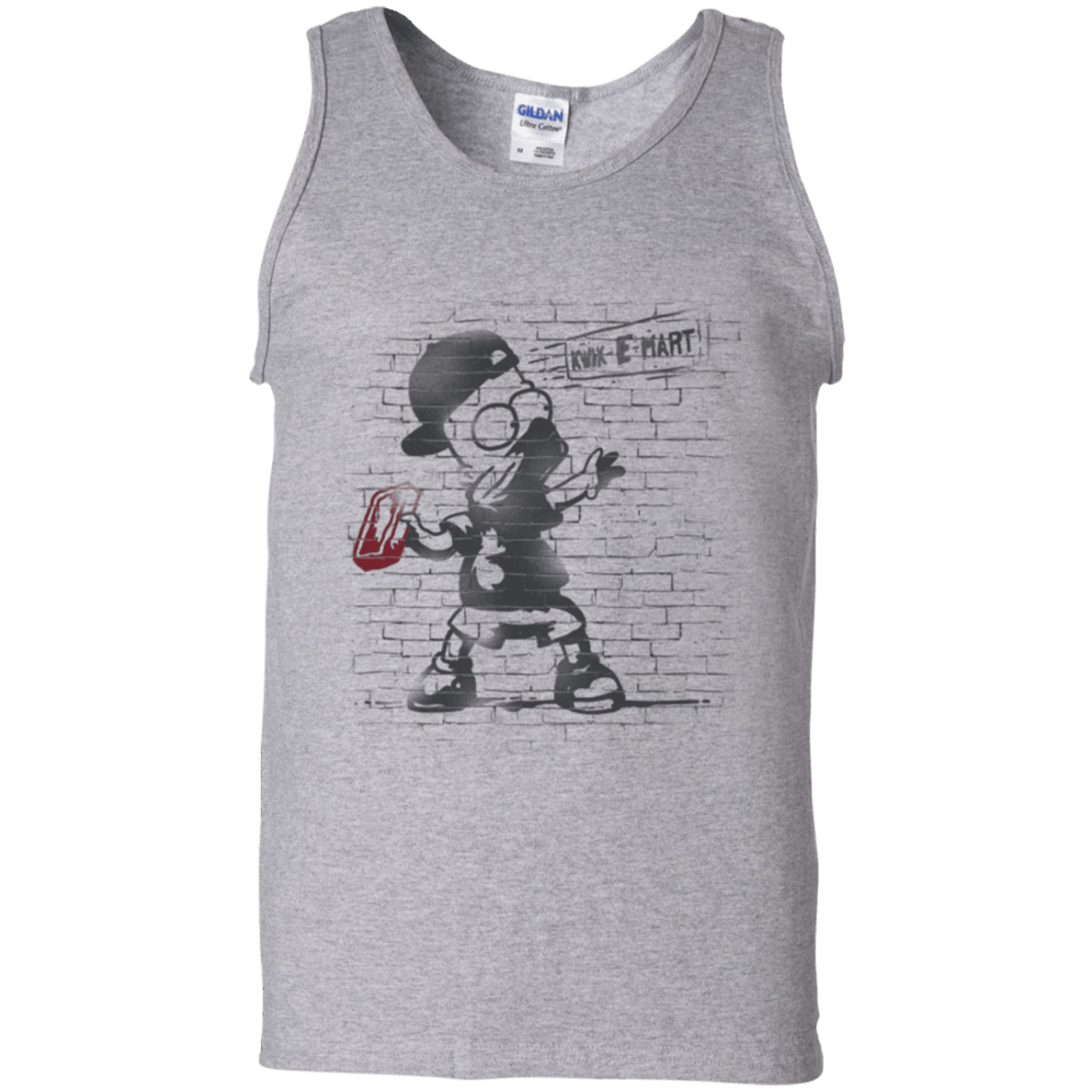 T-Shirts Sport Grey / S BRICK E MART Men's Tank Top