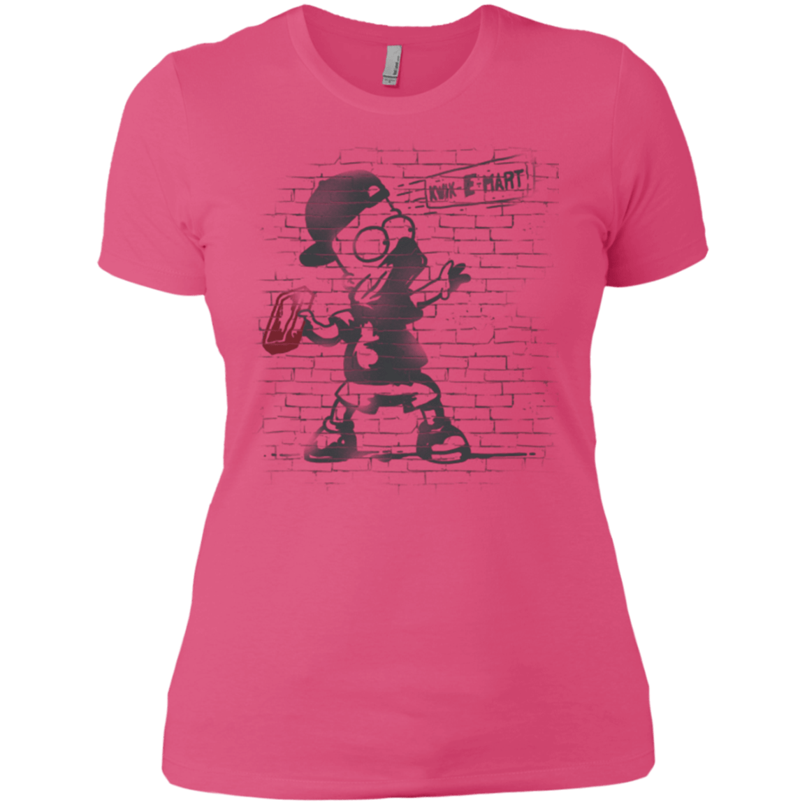 T-Shirts Hot Pink / X-Small BRICK E MART Women's Premium T-Shirt