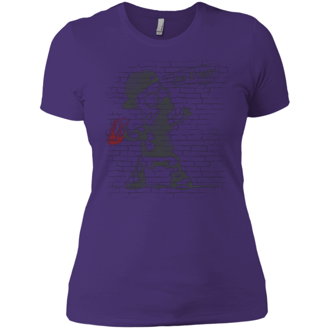 T-Shirts Purple Rush/ / X-Small BRICK E MART Women's Premium T-Shirt
