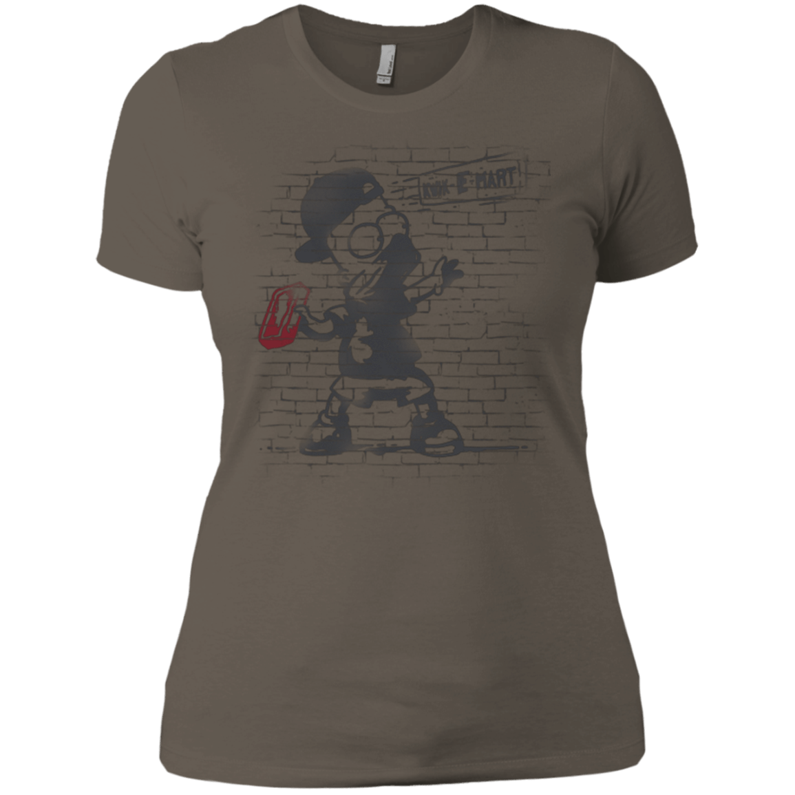 T-Shirts Warm Grey / X-Small BRICK E MART Women's Premium T-Shirt