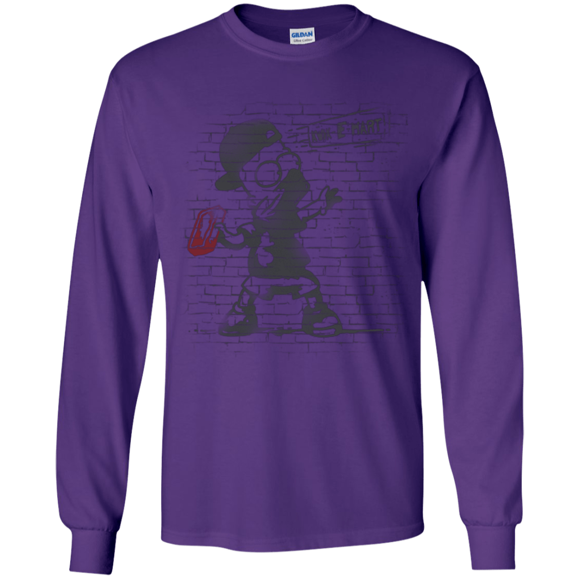 T-Shirts Purple / YS BRICK E MART Youth Long Sleeve T-Shirt