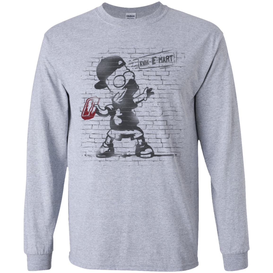 T-Shirts Sport Grey / YS BRICK E MART Youth Long Sleeve T-Shirt