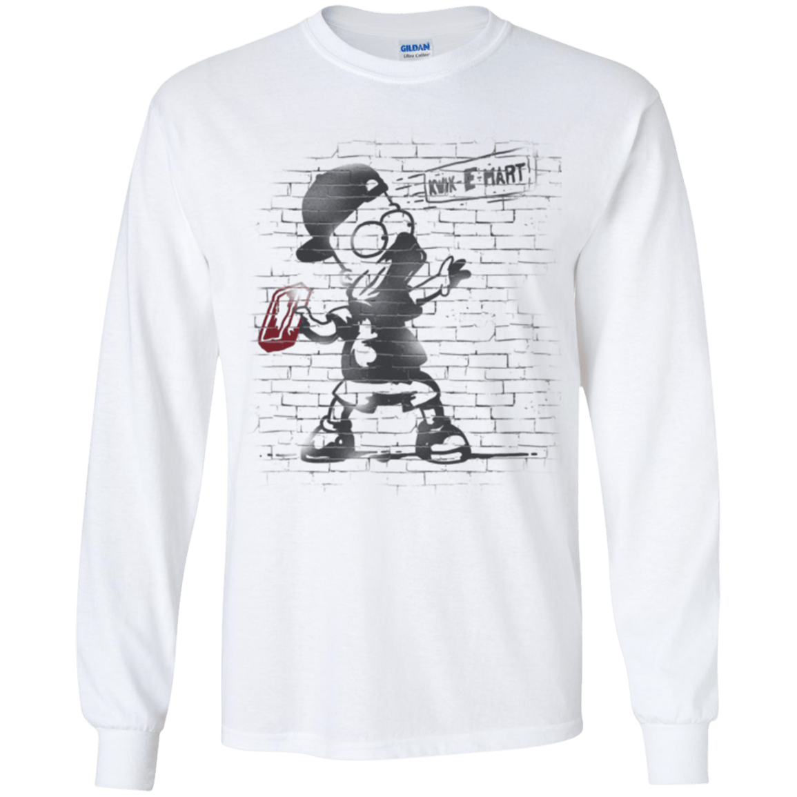T-Shirts White / YS BRICK E MART Youth Long Sleeve T-Shirt