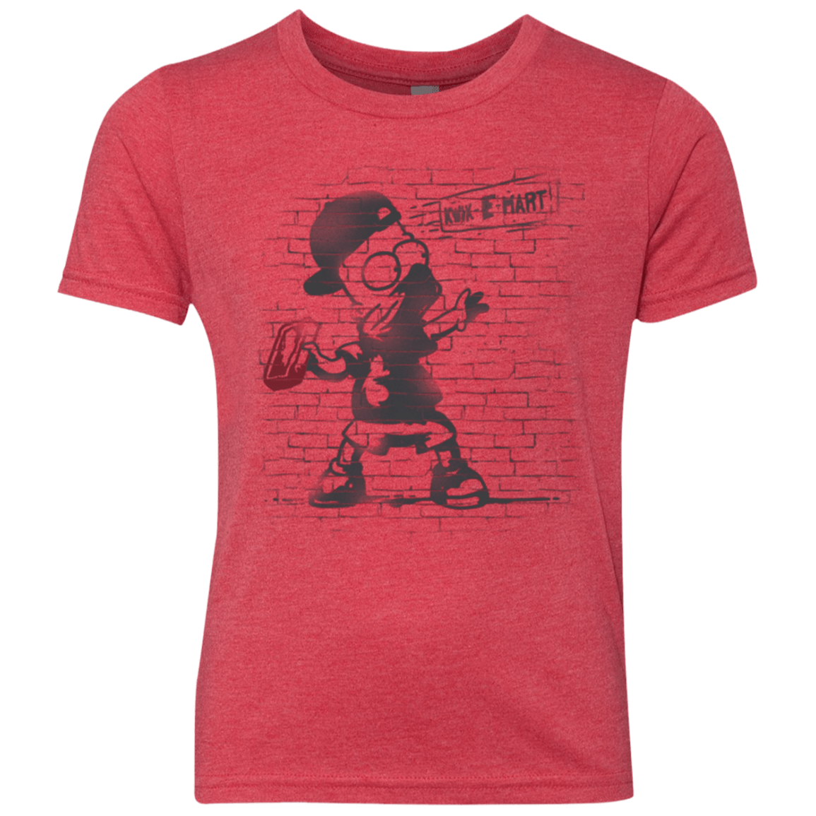 T-Shirts Vintage Red / YXS BRICK E MART Youth Triblend T-Shirt