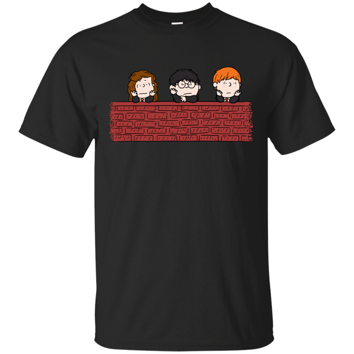 T-Shirts Black / S Brick Wall T-Shirt