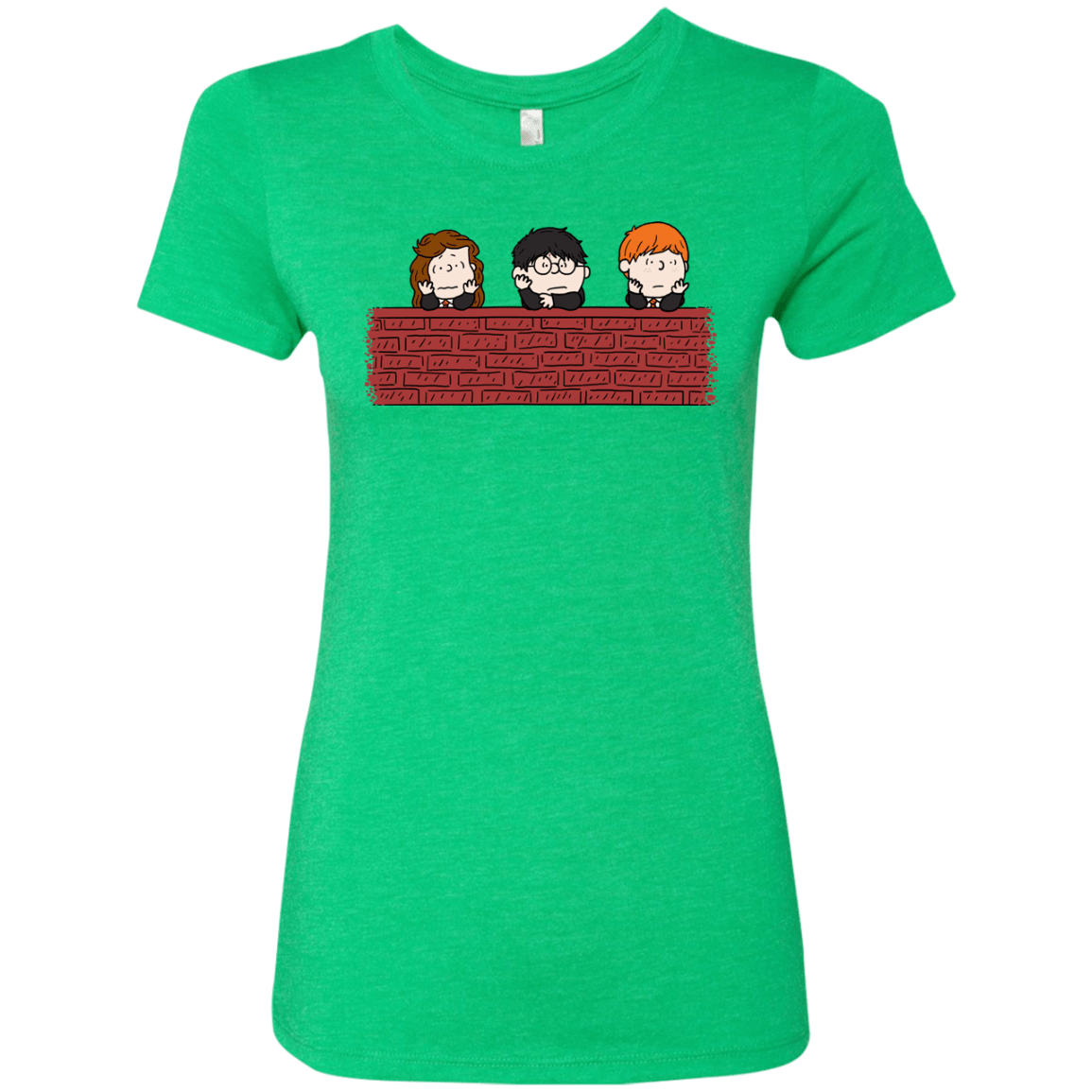 T-Shirts Envy / S Brick Wall Women's Triblend T-Shirt