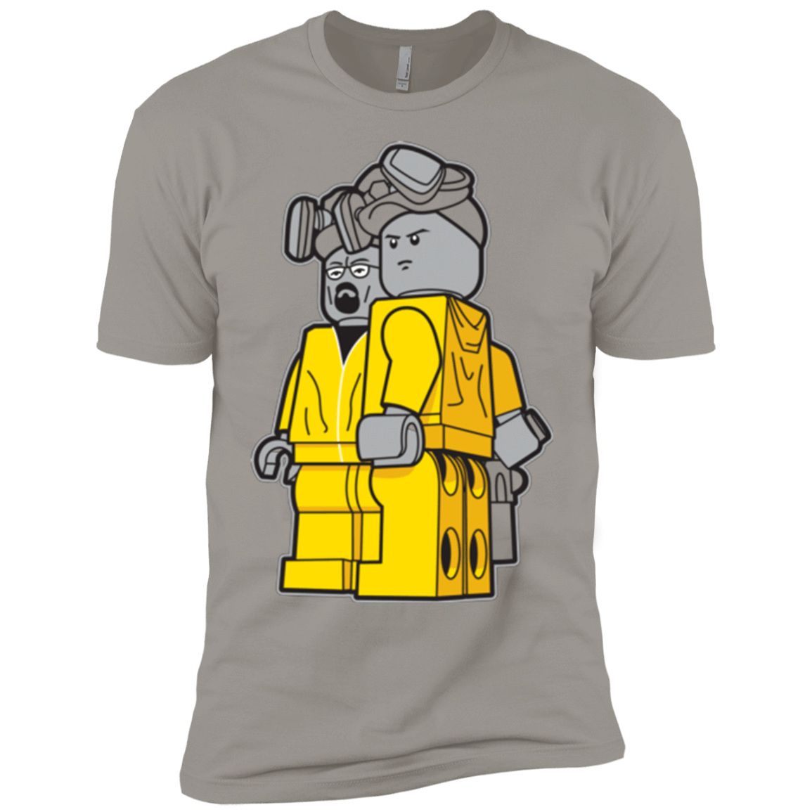 T-Shirts Light Grey / YXS Bricking Bad Boys Premium T-Shirt