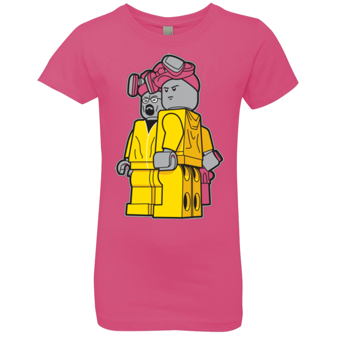 T-Shirts Hot Pink / YXS Bricking Bad Girls Premium T-Shirt