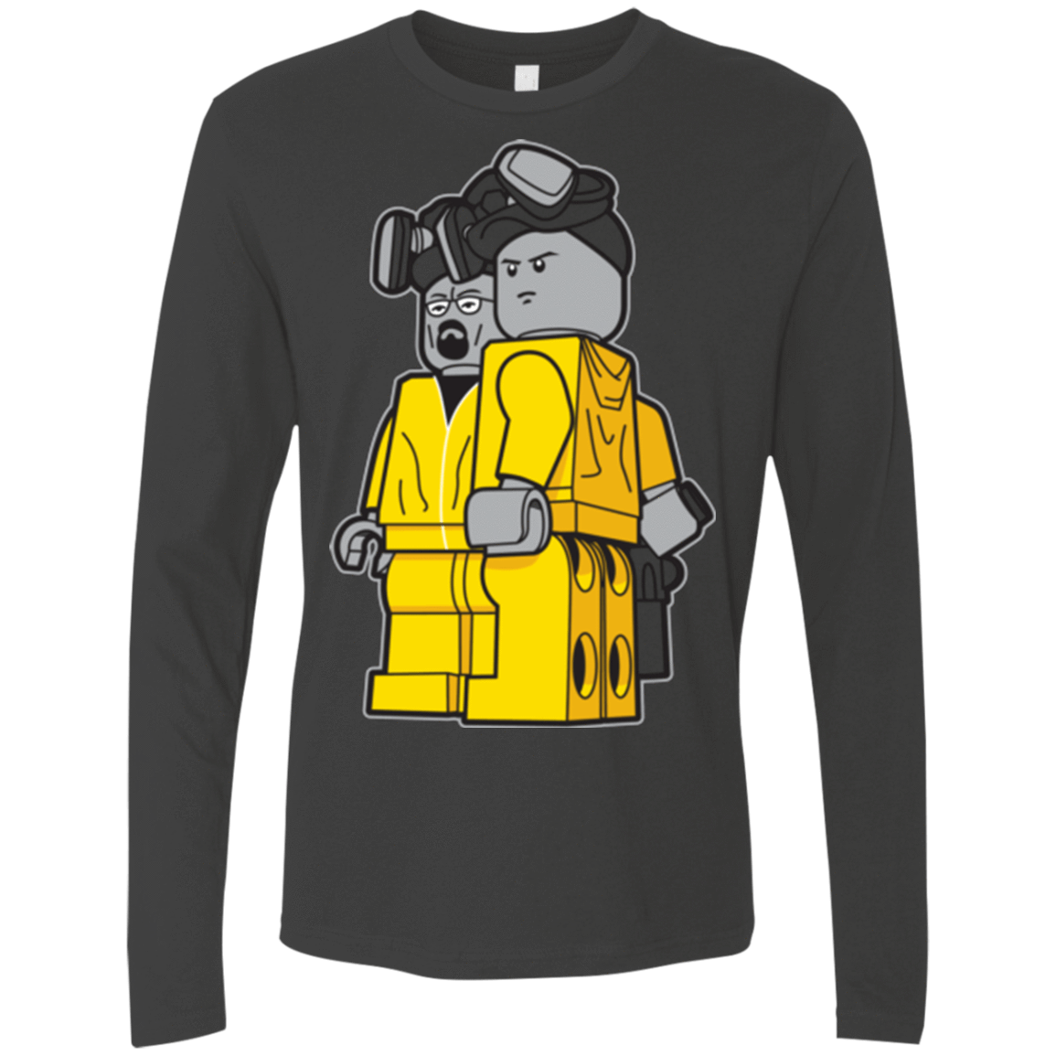 T-Shirts Heavy Metal / Small Bricking Bad Men's Premium Long Sleeve