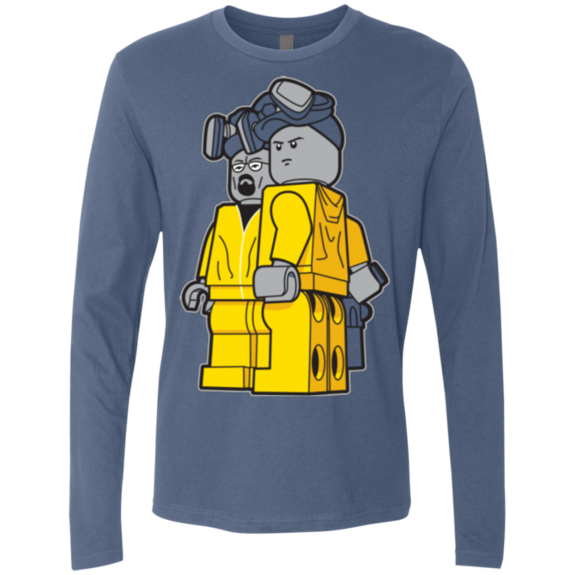 T-Shirts Indigo / Small Bricking Bad Men's Premium Long Sleeve