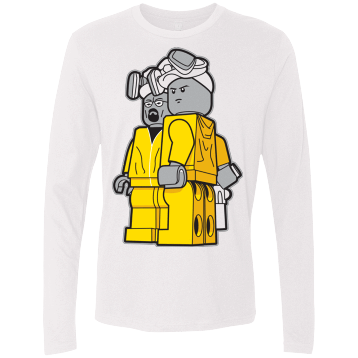 T-Shirts White / Small Bricking Bad Men's Premium Long Sleeve