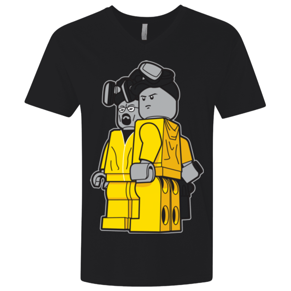 T-Shirts Black / X-Small Bricking Bad Men's Premium V-Neck