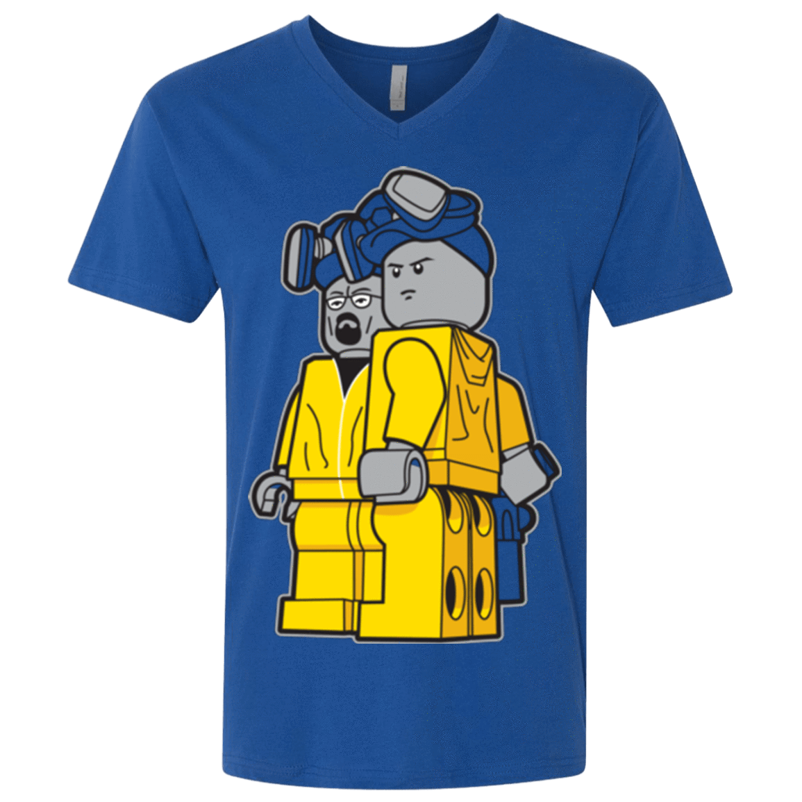 T-Shirts Royal / X-Small Bricking Bad Men's Premium V-Neck
